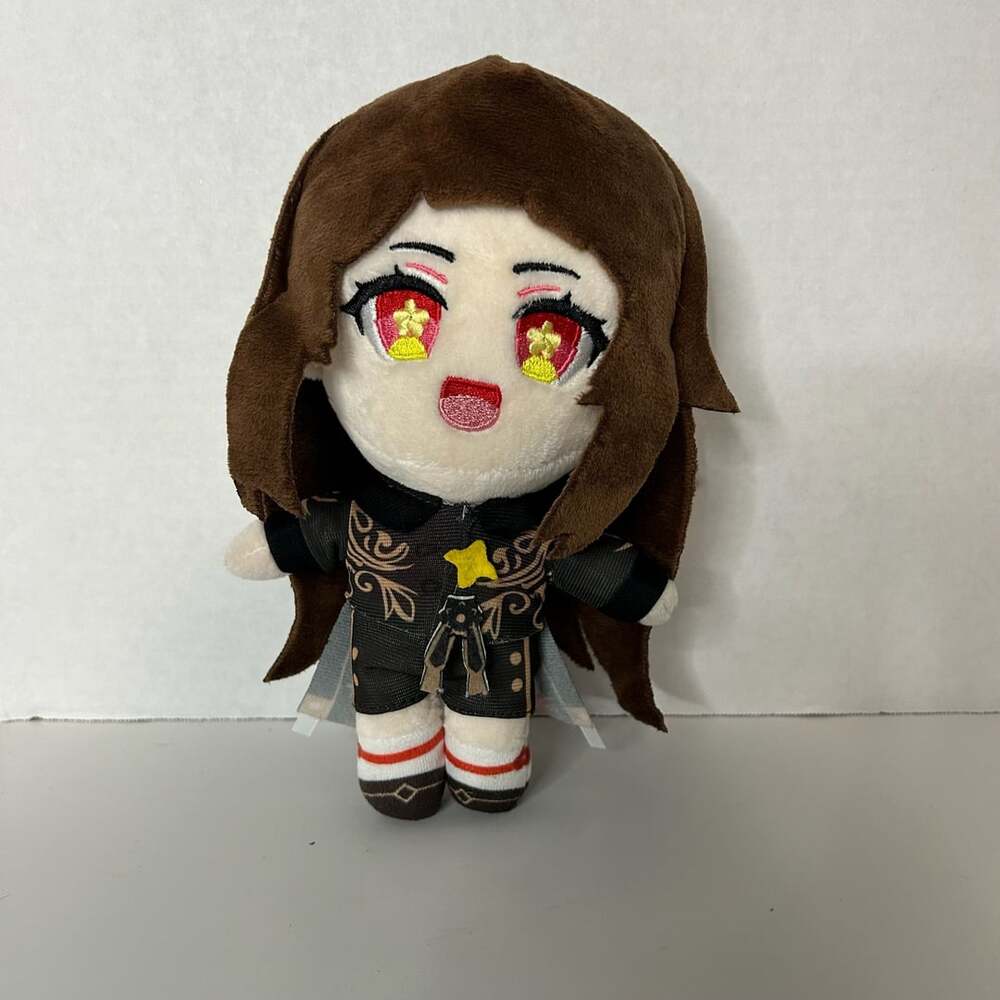 Genshin Impact Zhongli Character Plush Doll 8 Inch
